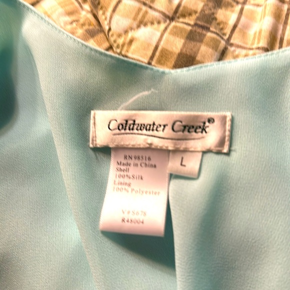 Coldwater Creek sleeveless top - Picture 2 of 2